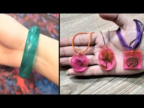 How to Make Resin Bracelet|DIY Resin Jewelry|Resin Crafts Idea