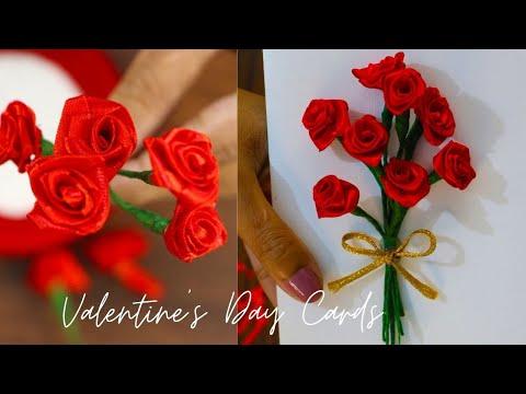 How to Make Valentine's Day Cards | Valentines Day Card Making Ideas