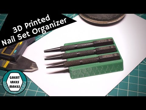 How to Make a 3D Printed Nail Set Organizer using Fusion 360