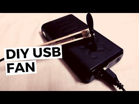 How to Make a DIY USB Fan | DIY | Harman Hack World