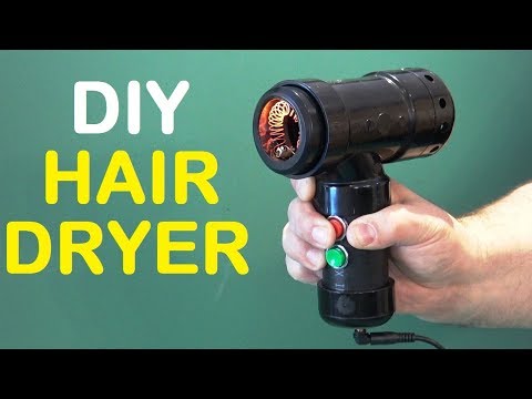 How to Make a Hair Dryer - DIY Homemade Hair Dryer