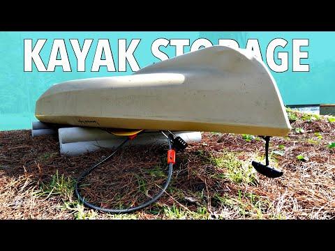 How to Make a Simple Kayak Stand