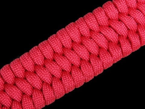 How to Make a Trilobite (Ladder Rack) Paracord Bracelet Tutorial (Paracord 101) Tutorial