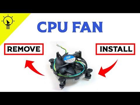 How to Remove a CPU fan