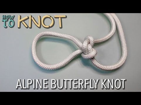 How to Tie an Alpine Butterfly Knot