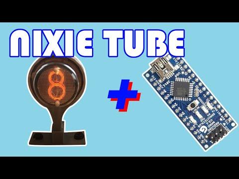 How to control Nixie Tube with Arduino using K155ID1 microchip