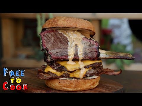 How to cook a Beef Short Rib Burger