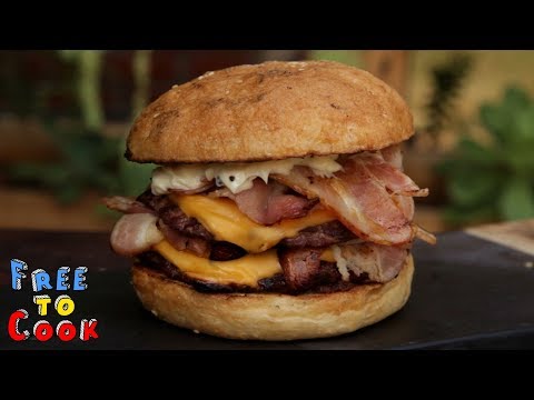 How to cook a Double Bacon Burger