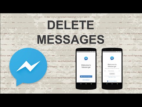 How to delete messages on Facebook Messenger | Mobile App