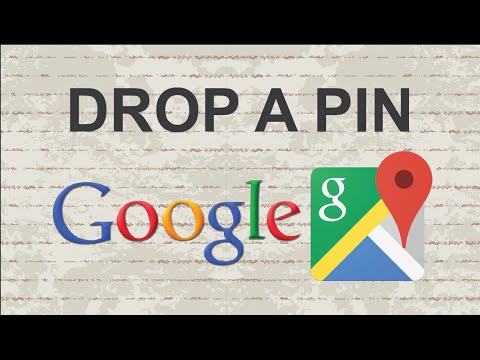 How to drop a pin on Google Maps