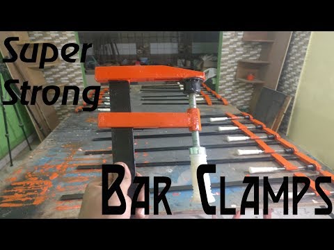 How to make - Super Strong DIY Steel Bar clamps