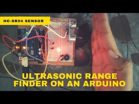 How to make DIY Arduino Ultrasonic Range Finder using HC-SR04