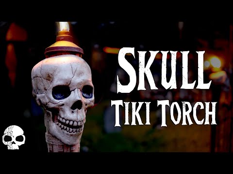 How to make DIY Skull Torches | WICKED MAKERS