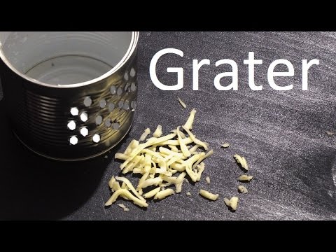 How to make Grater from Tin Can