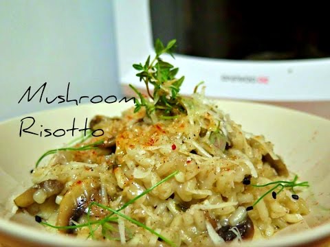 How to make Mushroom Risotto - Stop Motion Cookery