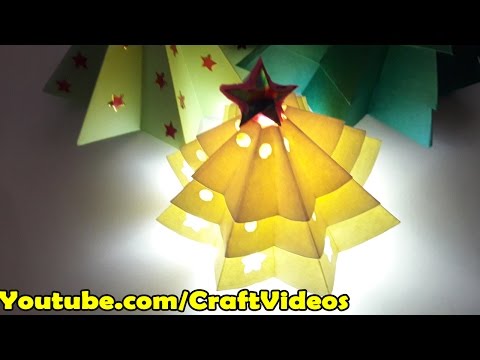 How to make Origami Christmas tree easy | Christmas Tree with Paper