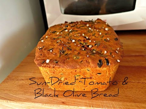 How to make Sun-Dried Tomato &amp;amp; Black Olive Bread - Stop Motion Cookery