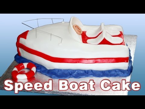 How to make a Speed Boat Cake