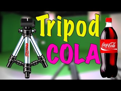 How to make a monopod with Coca-Cola bottle