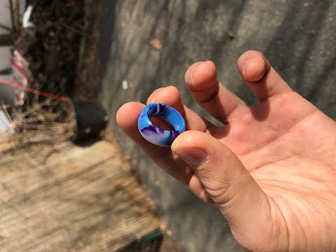 How to make a resin ring, WITHOUT A LATHE!