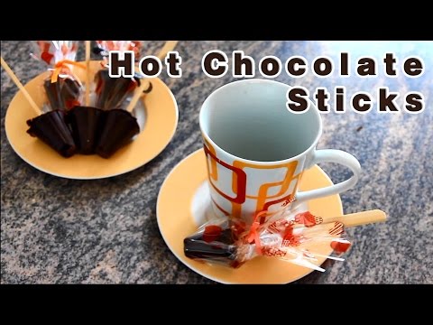 How to make homemade Hot Chocolate Sticks