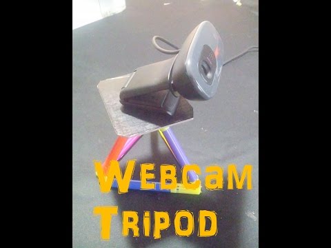 How to make tripod stand for webcam