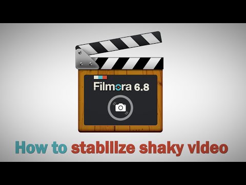 How to stabilize shaky video: video stabilization newly added in Filmora