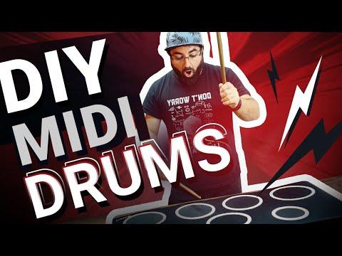 I Made MIDI Desk Drums