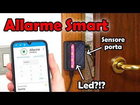 Impianto di Allarme SMART fai da te con ESP32 e notifiche sul telefono