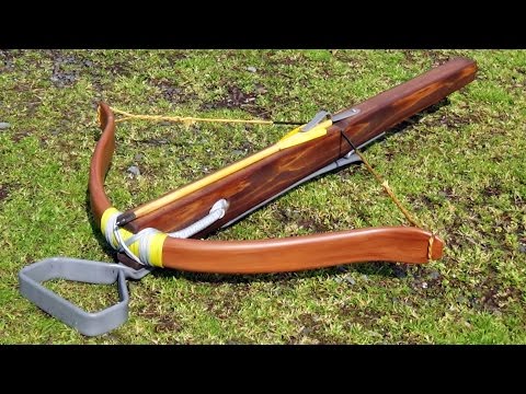 Introducing - Medieval Style 100 Pound PVC Crossbow with Skane or Pin Lock