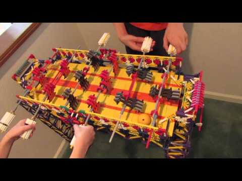 K'nex Foosball Table