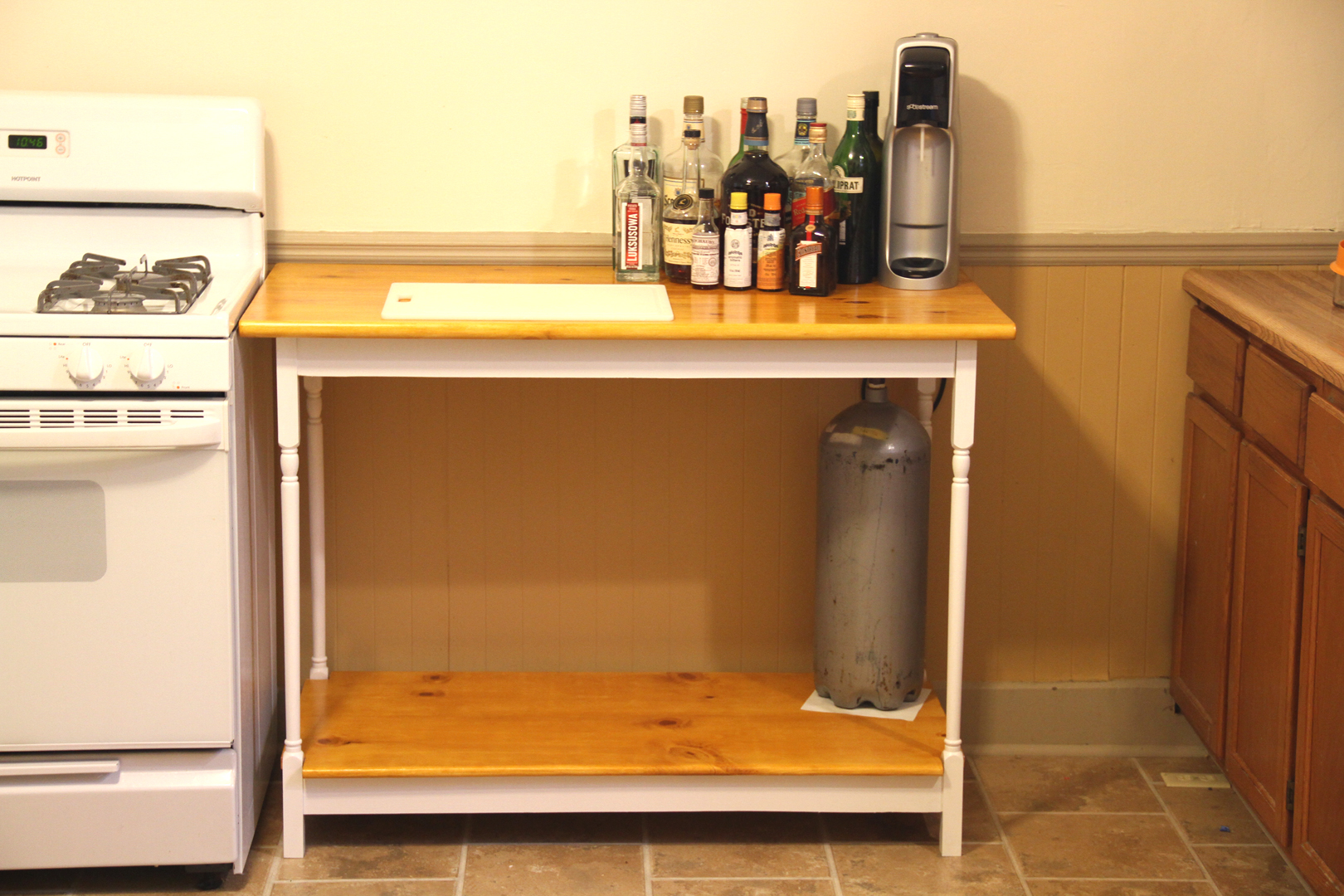 Kitchen Utility Table finished.jpg