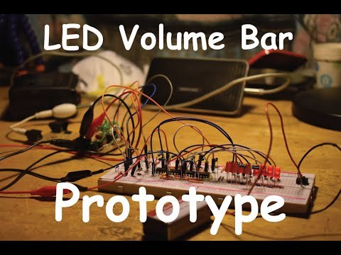 LED Volume Bar Prototype Demo