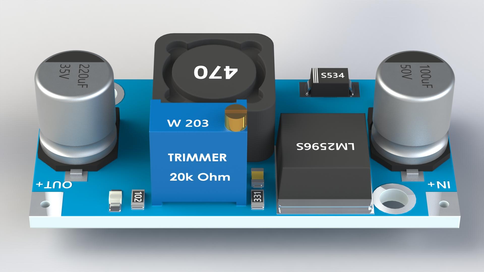 LM2596 Trimmer W203.JPG