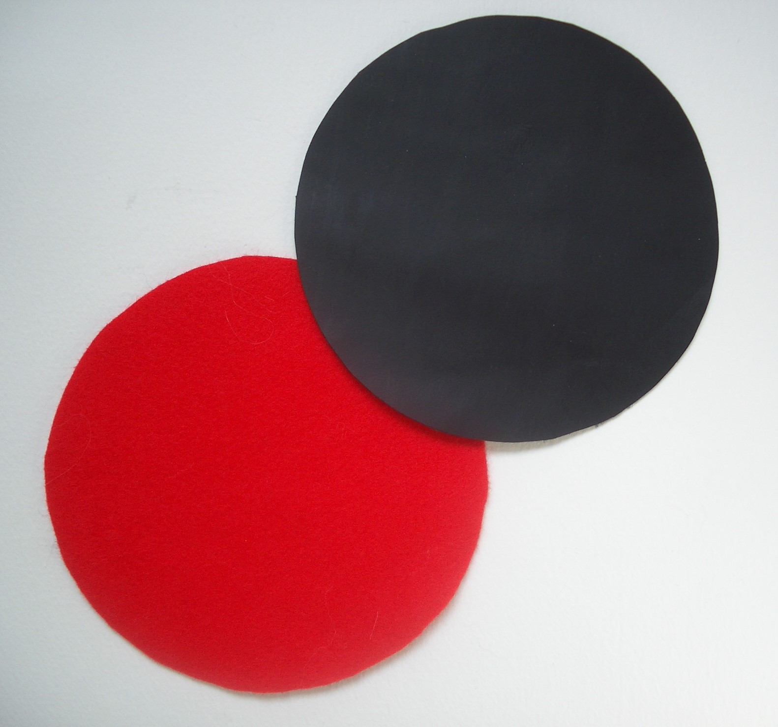 Leather and felt disks.JPG