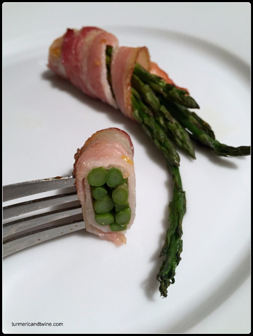 Lemon zested bacon wrapped aparagus bite.jpg