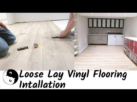 Loose Lay Vinyl Plank Installation | Birdz of a Feather