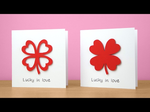 Lucky in love card tutorial