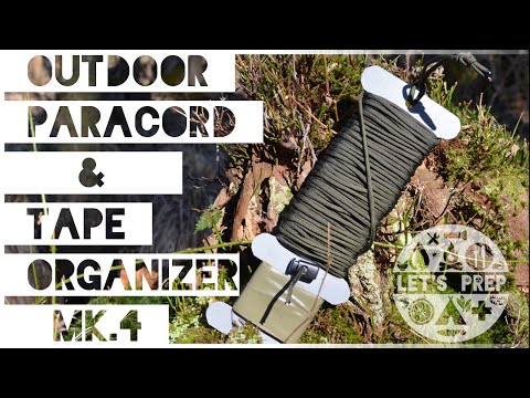 MP#14: Outdoor Paracord &amp;amp; Tape Organizer Mk.IV