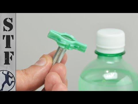 Make a Wing Bolt from a Plastic Bottle | #Life Hack