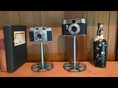 Making Camera Stands From Vintage Film Reels