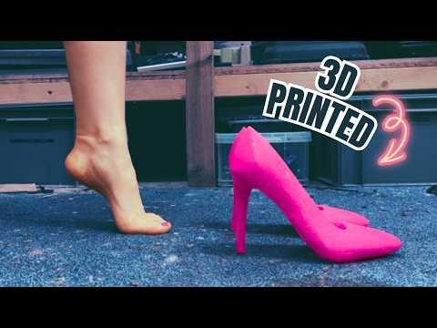 Making Life-Sized Barbie Heels!