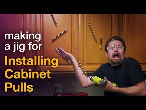 Making a Jig to Install Cabinet Pulls