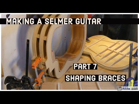 Making a Selmer Guitar | Part 7 | Shaping Braces