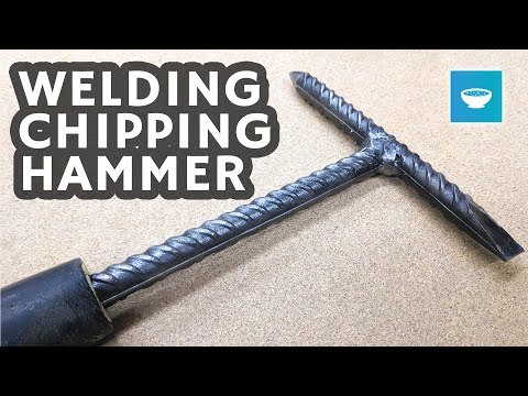 Making a welding chipping hammer - Beginner welding project