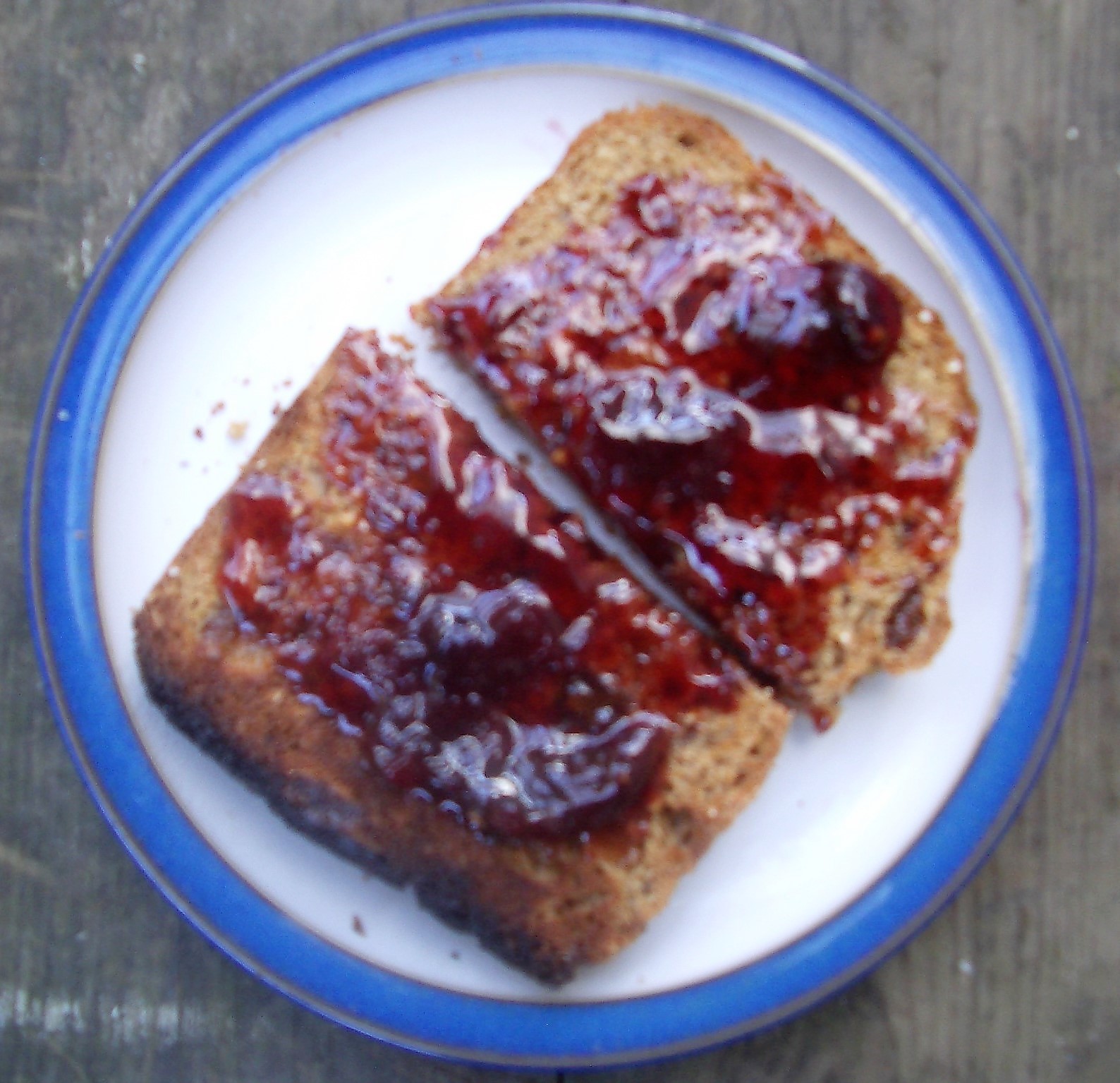 Malt loaf with jam 2.JPG