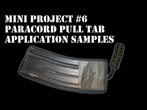 Mini Project #6: Paracord Pull Tab Applications Samples