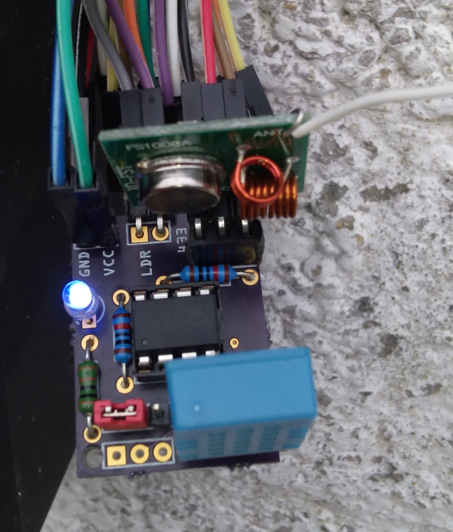 Mini Weather Station with Attiny85