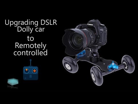 Motorized DSLR Dolly Car