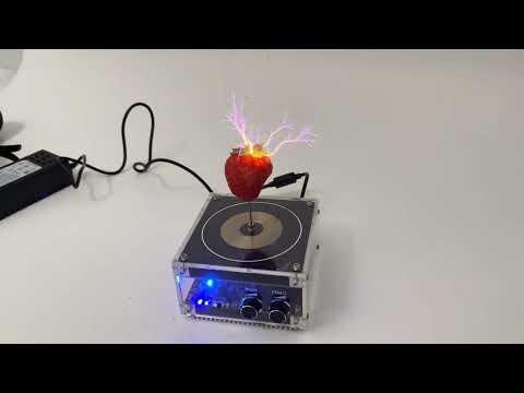 PEMENOL Musical Tesla Coil with strawberry